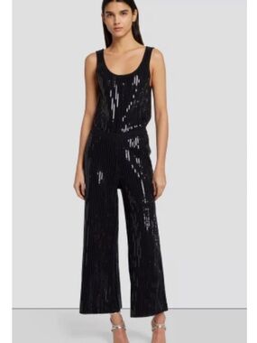 7 For All Mankind Sequin Knit Jumpsuit
